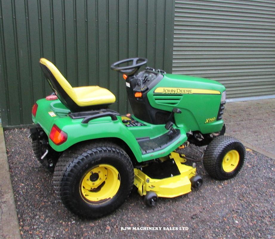 John Deere X740 SOLD for Sale - RJW Machinery Sales Ltd