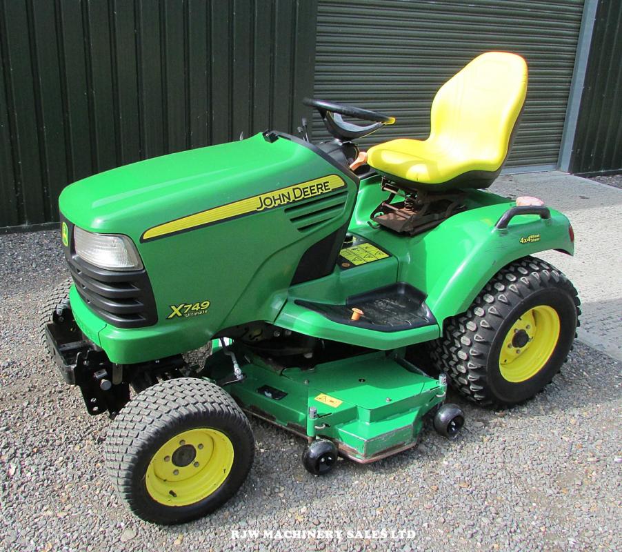 John Deere X749 SOLD for Sale - RJW Machinery Sales Ltd