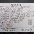 Kubota L3300 SOLD